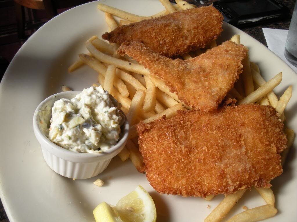 Healthy Fish and Chips with Homemade Tartar Sauce - Ahead of Thyme