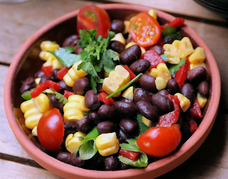 Corn Black Bean Tomato Salad 31