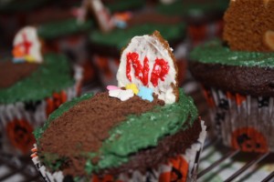 Finished cupcakes