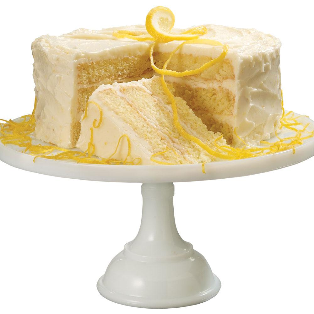Bumblebee Cake - Lemon Layer Cake with Lemon Buttercream
