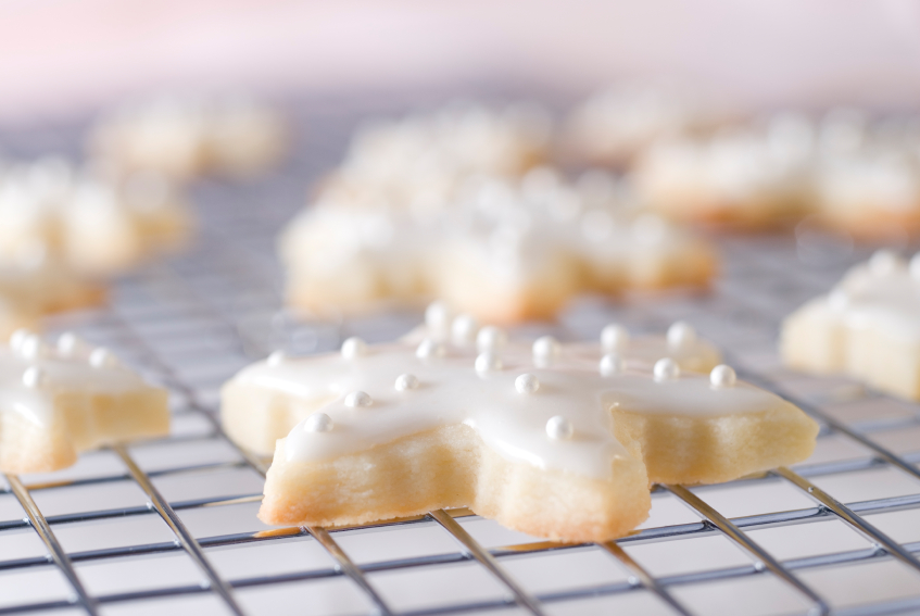 Lemon Shortbread Cookies - Dessert for Two