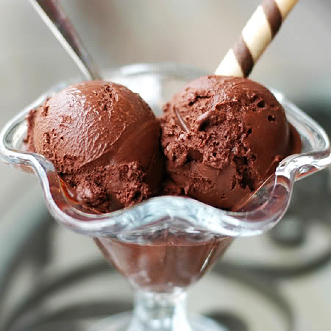 Creamy Chocolate Gelato (GF/DF) • The Heritage Cook