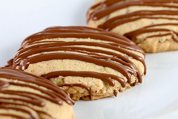 Gluten-Free Orange Sugar Cookies with Chopped Chocolate