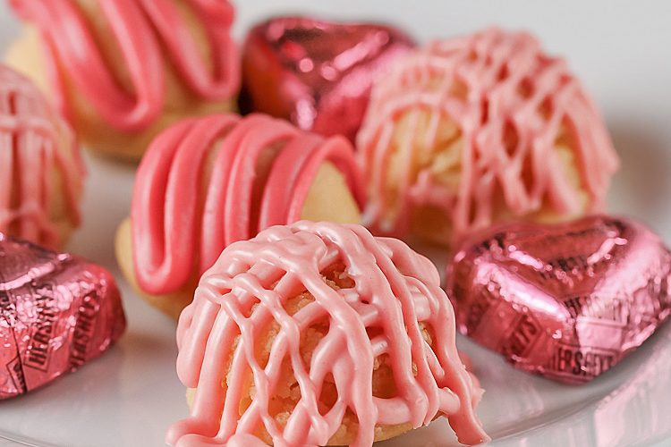 Kentucky Bourbon Balls with White Chocolate Drizzle (Gluten-Free)