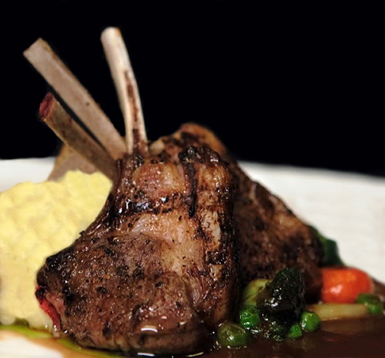 Rack of Lamb with MustardRosemaryLemon Pan Sauce for Festive Friday