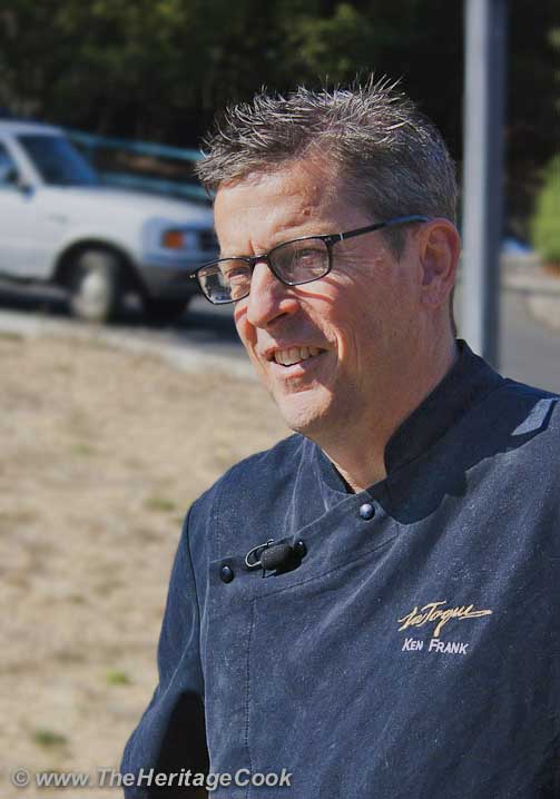 Portrait of Chef Ken Frank owner of La Toque Restaurant, Napa Valley, CA