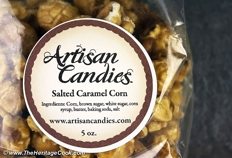 Artisan-Candies-Caramel-Corn copyright 2012 Jane Evans Bonacci, The Heritage Cook