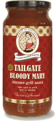 Cathy's Sassy Sauce is part of the Gift Basket in today's Giveaway! 