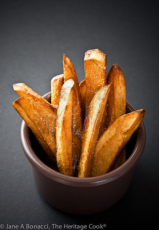 Duck Fat Fries (Pommes Frites) © 2020 Jane Bonacci, The Heritage Cook