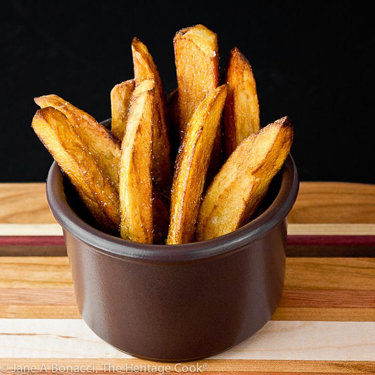 Duck Fat Fries (Pommes Frites) © 2020 Jane Bonacci, The Heritage Cook