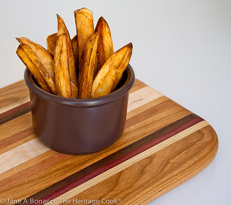 Duck Fat Fries (Pommes Frites) © 2020 Jane Bonacci, The Heritage Cook