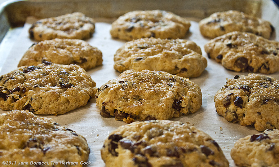 Chocolate Chip-Cherry Scones straight from the oven