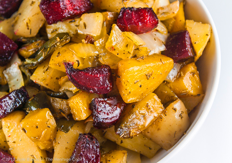 Roasted Beets, Potatoes & Poblanos #SummerFest