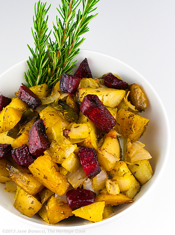 Roasted Beets, Potatoes & Poblanos #SummerFest