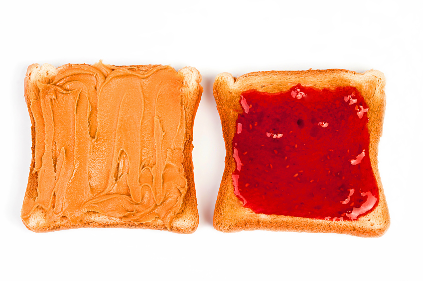 Peanut Butter & Jelly Sandwich