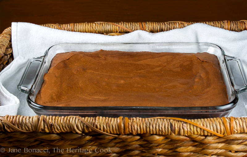 Brownie Pudding for Valentine’s Day; 2014 Jane Bonacci, The Heritage Cook 