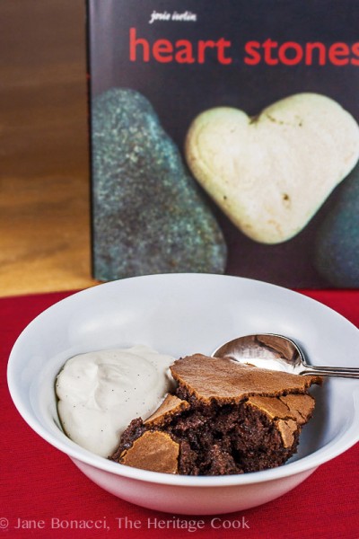 Brownie Pudding for Valentine’s Day; 2014 Jane Bonacci, The Heritage Cook