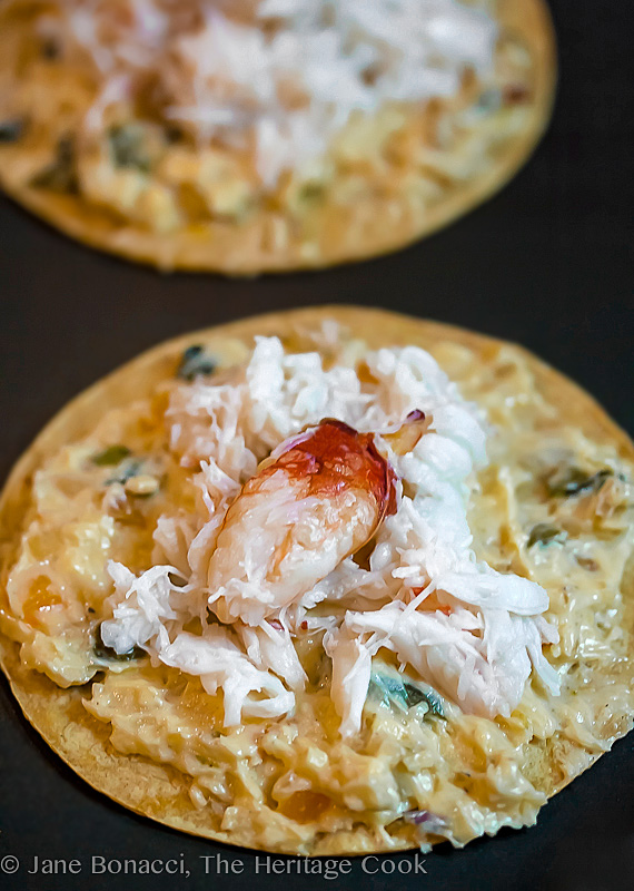 Cheesy Crab Quesadillas (Gluten-Free); 2014 Jane Bonacci, The Heritage Cook