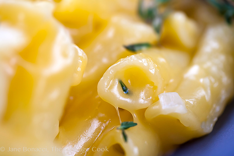 Swiss Fondue Mac & Cheese Casserole; 2014 Jane Bonacci, The Heritage Cook