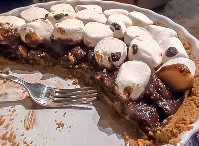 S'Mores Pie; 2014 Amanda E-Dancing Veggies