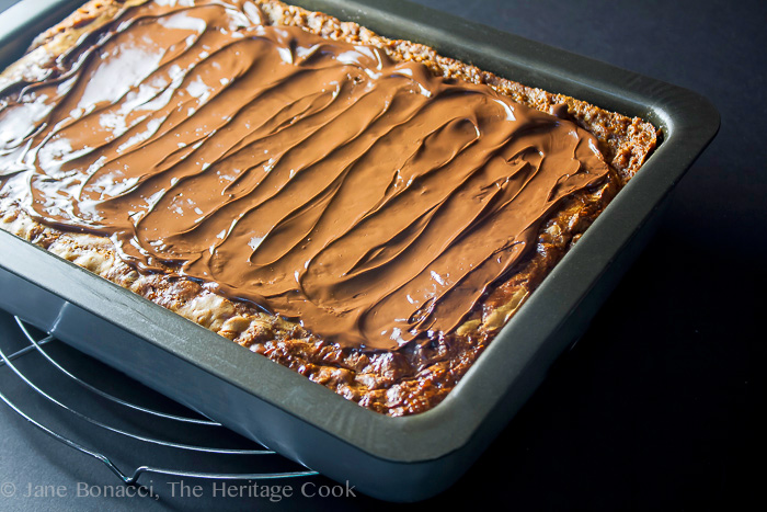 Chocolate Dulce de Leche Cake SRC; 2014 Jane Bonacci, The Heritage Cook