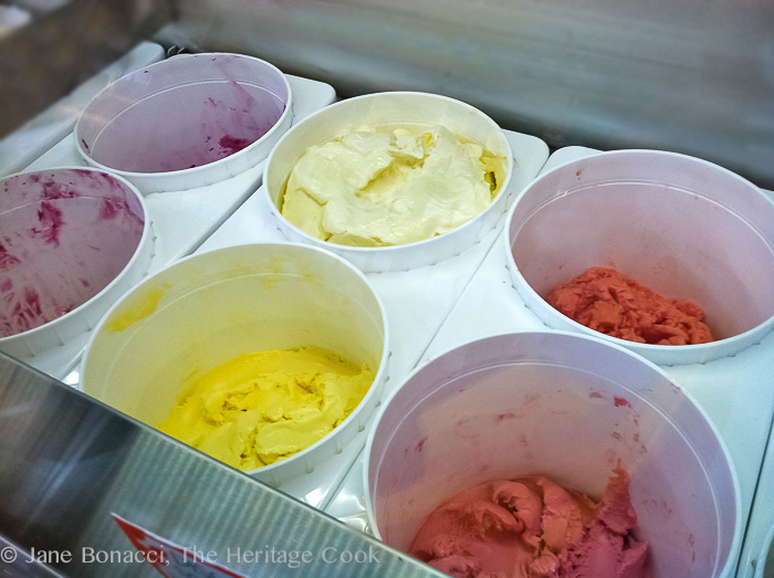 Darkest Chocolate Ice Cream; 2014 Jane Bonacci, The Heritage Cook