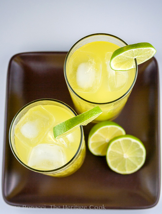 Summer Lime Coolers; 2014 Jane Bonacci, The Heritage Cook