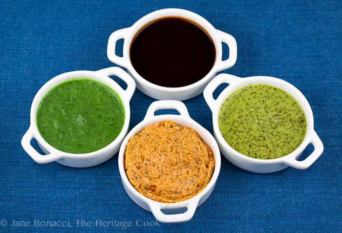 4 Sauces for BBQ Foods; 2014 Jane Bonacci, The Heritage Cook