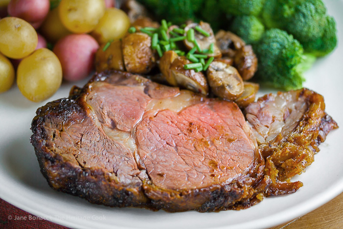 The easiest and most delicious Prime Rib beef roast, The Heritage Cook, Char-Broil Big Easy, Christmas, Holidays