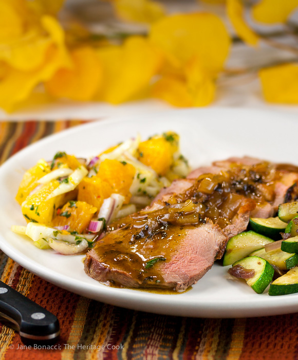 Serve this beautiful orange duck with the refreshing and bright citrus salsa for any special occasion
