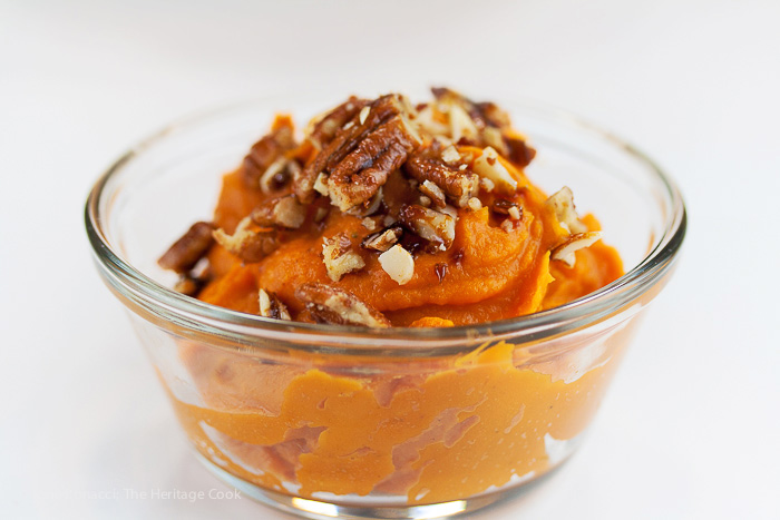 Who needs turkey when you have these seductive maple whipped sweet potatoes! 