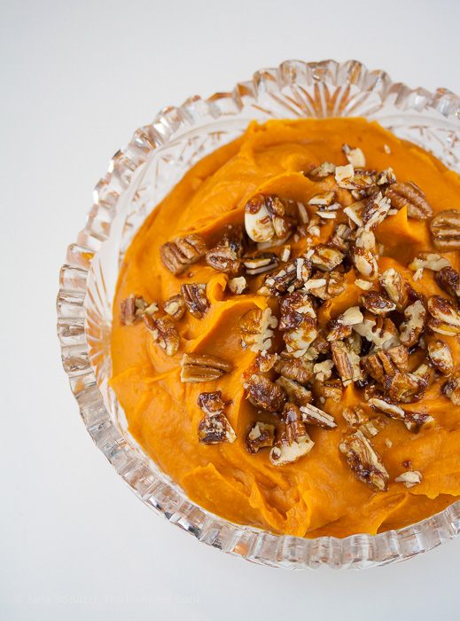 Maple Whipped Sweet Potatoes, perfect for Thanksgiving! 