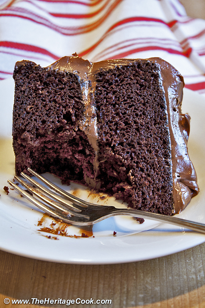 Ultimate Devil's Food Cake - Top Chocolate Monday Recipes of 2014 on The Heritage Cook