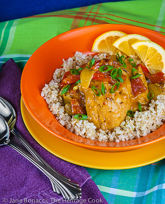 Brazilian Chicken Stew, a new spin on an old favorite with a sauce so good you need rice or potatoes to sop it all up! 