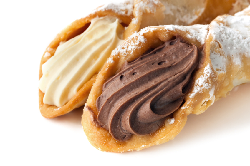 Vanilla & Chocolate Cannoli; Top Chocolate Monday Recipes of 2014 on The Heritage Cook
