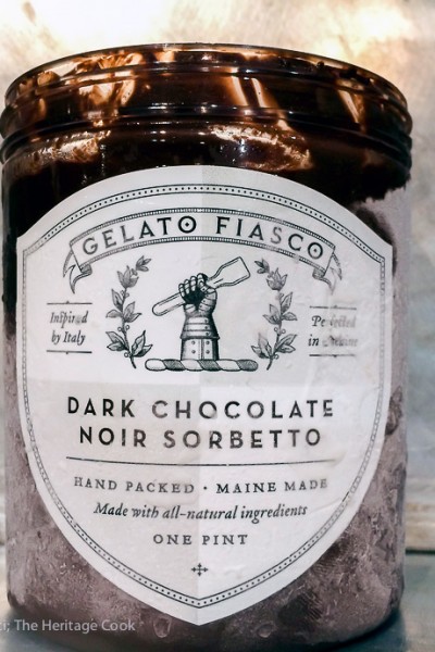 Gelato Fiasco's Dark Chocolate Noir Sorbetto; Fancy Foods Show 2015