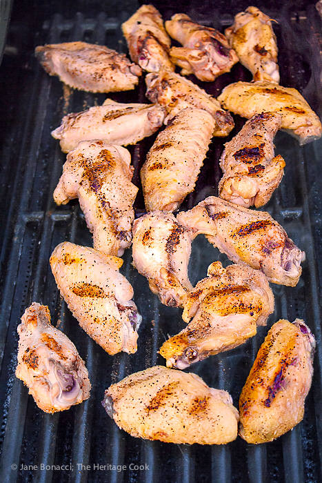 Chicken Wings on the Grill--BBQ