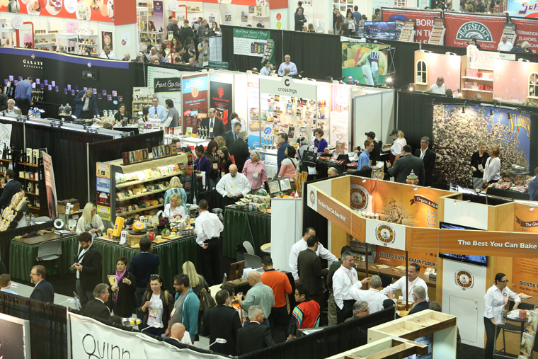 Crowds at the Winter Fancy Food Show in San Francisco