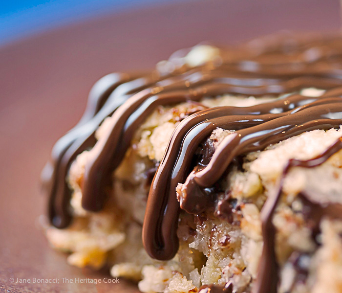 Who doesn't love melted chocolate dripping down the sides of these bars? 