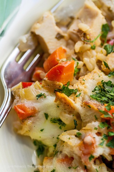 Oven Baked Chicken Risotto (Gluten Free) • The Heritage Cook