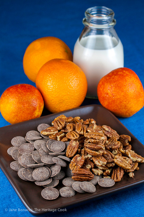 Gluten Free Orange Chocolate Chip Cookies; 2015 Jane Bonacci, The Heritage Cook