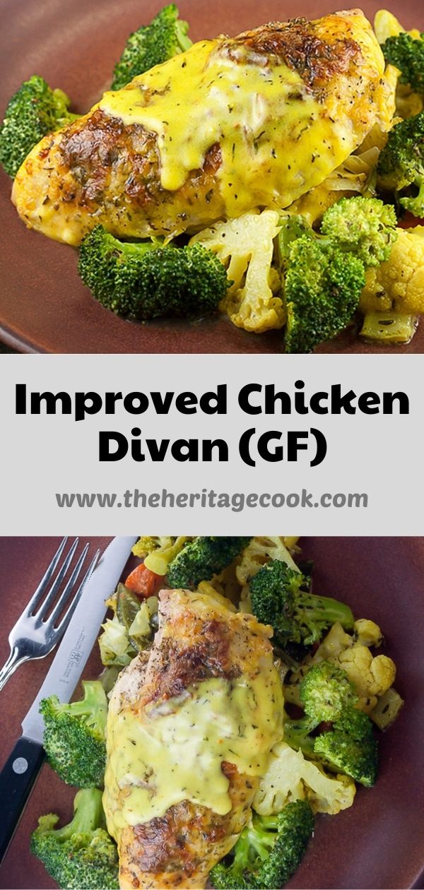 New & Improved Chicken Divan; 2020 Jane Bonacci, The Heritage Cook