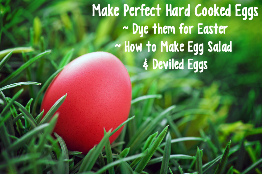 Making Perfect Easter Eggs & Deviling Them; 2015 Jane Bonacci, The Heritage Cook
