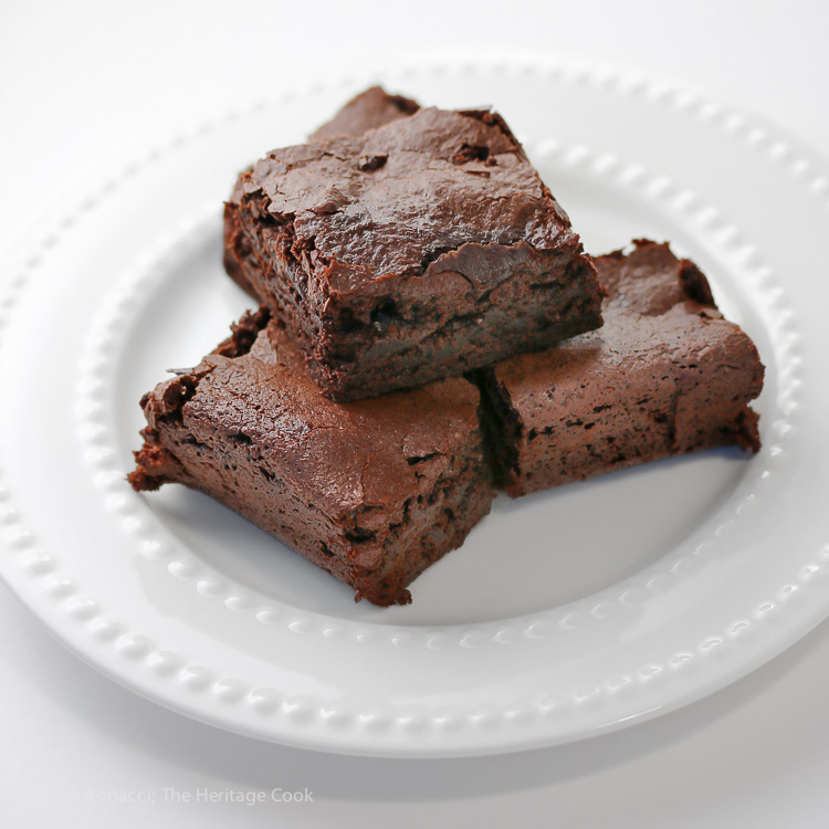 Top 20 Chocolate Recipes of 2020 Jane Bonacci, The Heritage CookThe Best Chewy Brownies in the World (Gluten-Free); © 2019 Jane Bonacci, The Heritage Cook