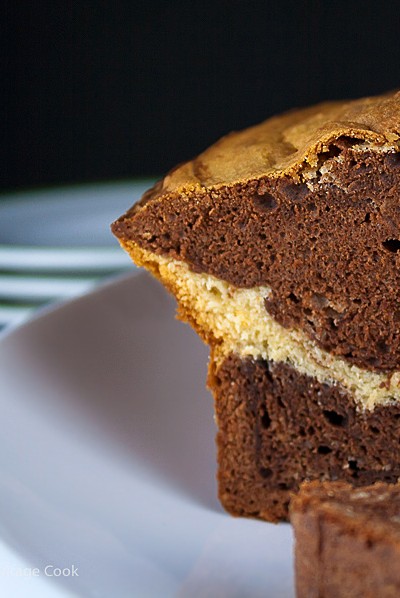 Chocolate Swirl Cake; 2015 Jane Bonacci, The Heritage Cook