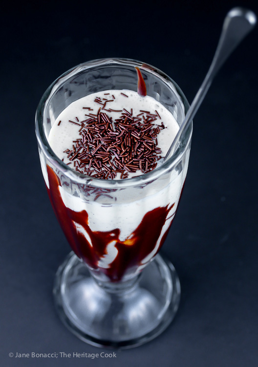 Chocolate Swirl Milkshakes; 2015, Jane Bonacci, The Heritage Cook