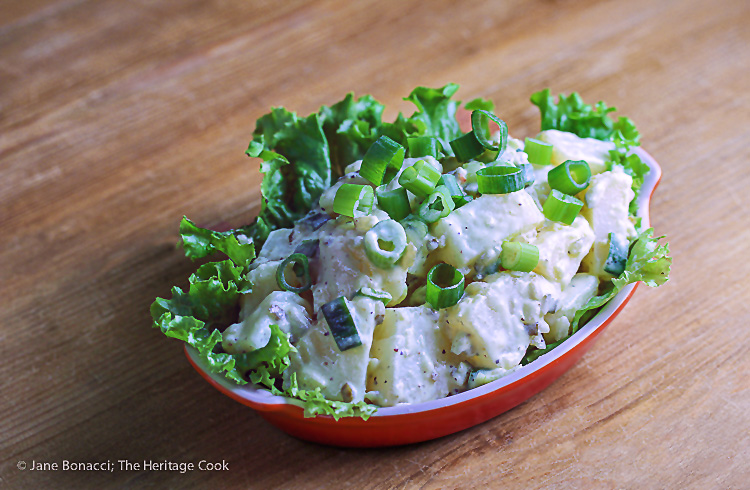Best Homemade Potato Salad (Gluten-Free); 2015 Jane Bonacci, The Heritage Cook