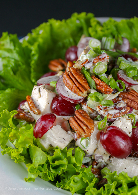 Smoked Chicken Salad; Jane Bonacci, The Heritage Cook 2019