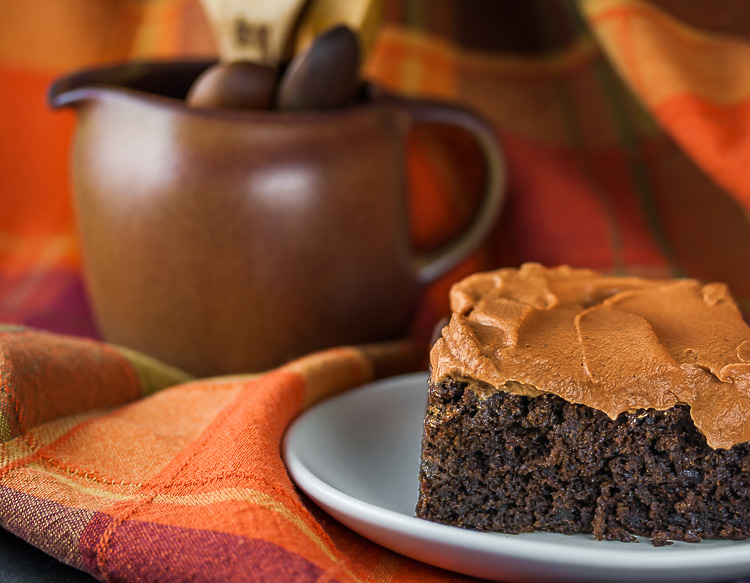Gluten-Free Chocolate Secret Ingredient Cake; 2015 Jane Bonacci, The Heritage Cook
