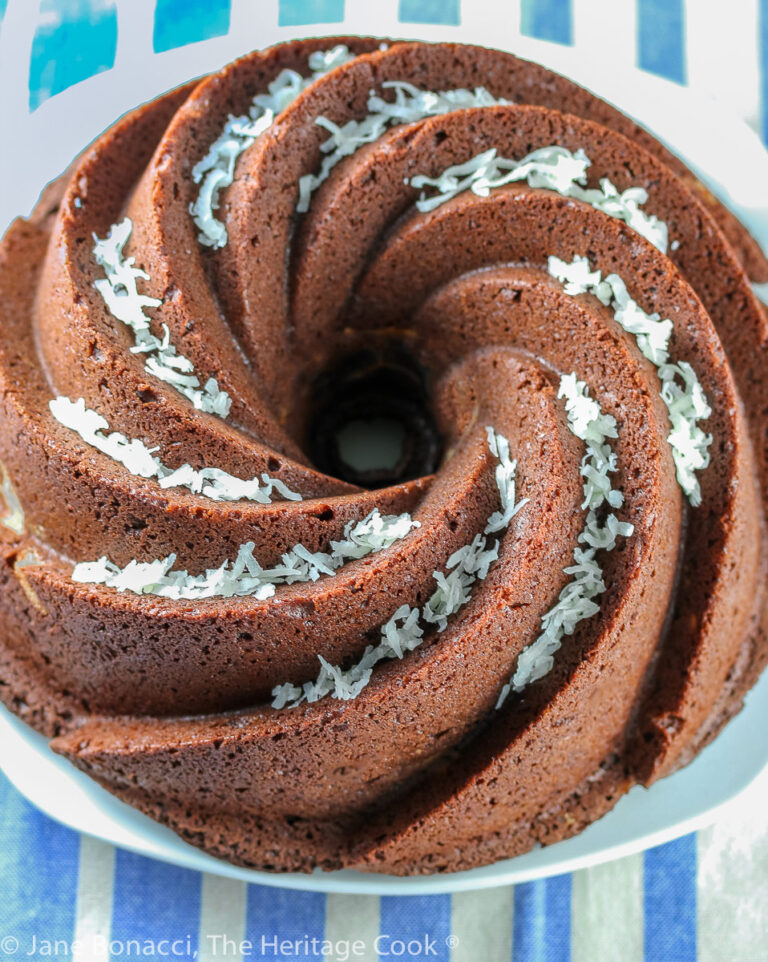 Almond Joy Bundt Cake (GlutenFree) • The Heritage Cook